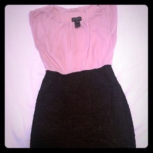 Enfocus Studio chiffon and lace dress size 8